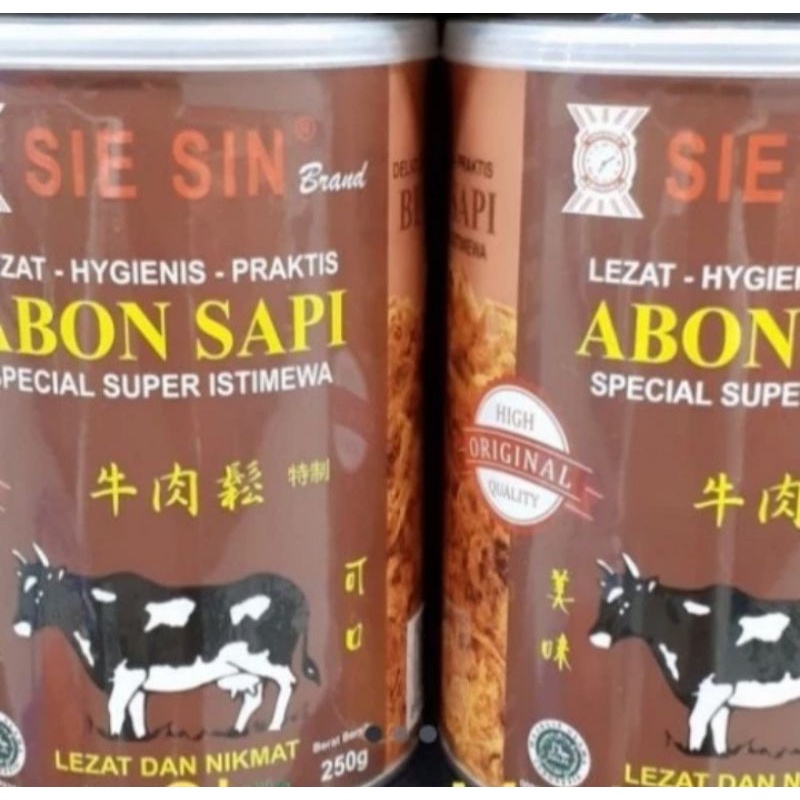 

Abon sapi Sie Sin-abon