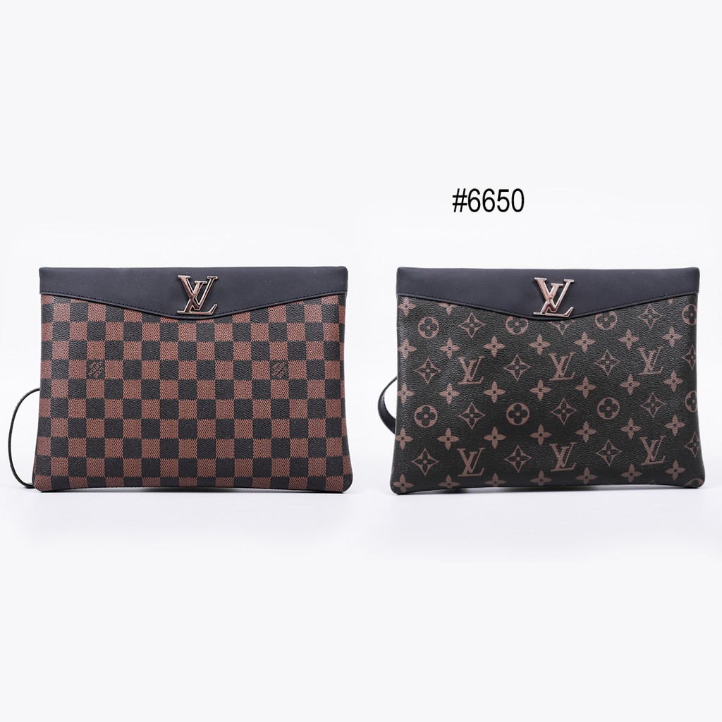 10142 / 6650 (BB) Men LV Envelope Clutch