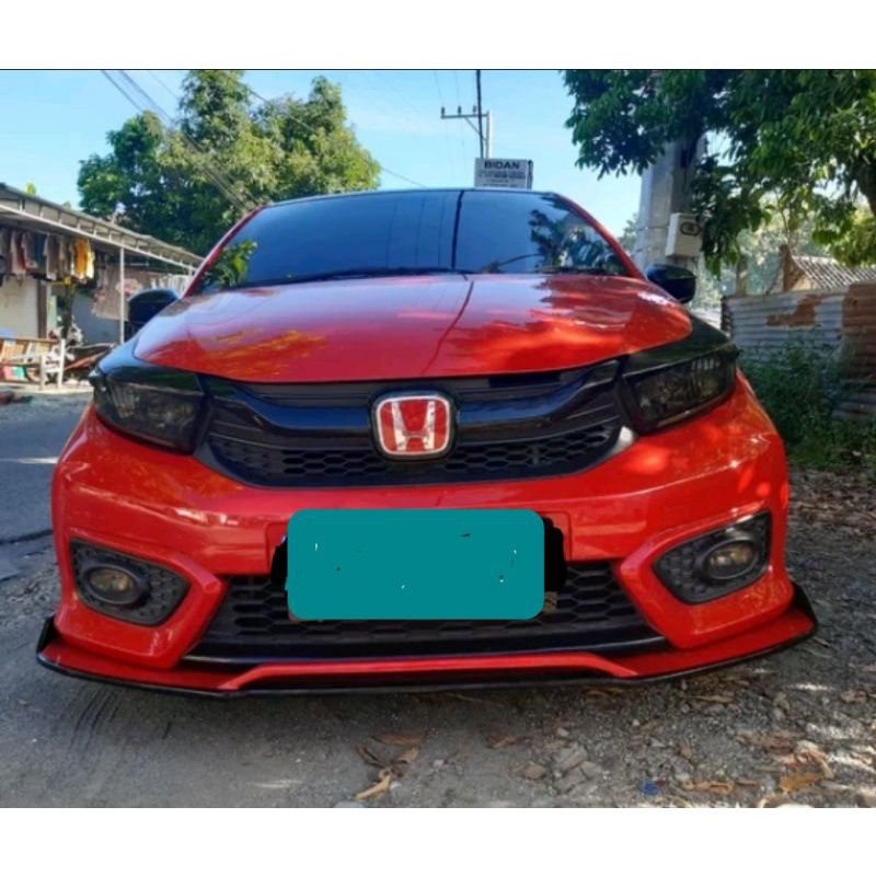 front lips honda all new brio model terbaru