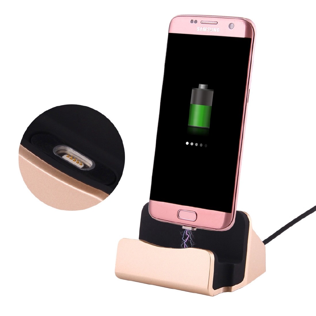 Dock Charger Smartphone untuk Samsung, HTC, LG, Sony, Huawei, Lenovo