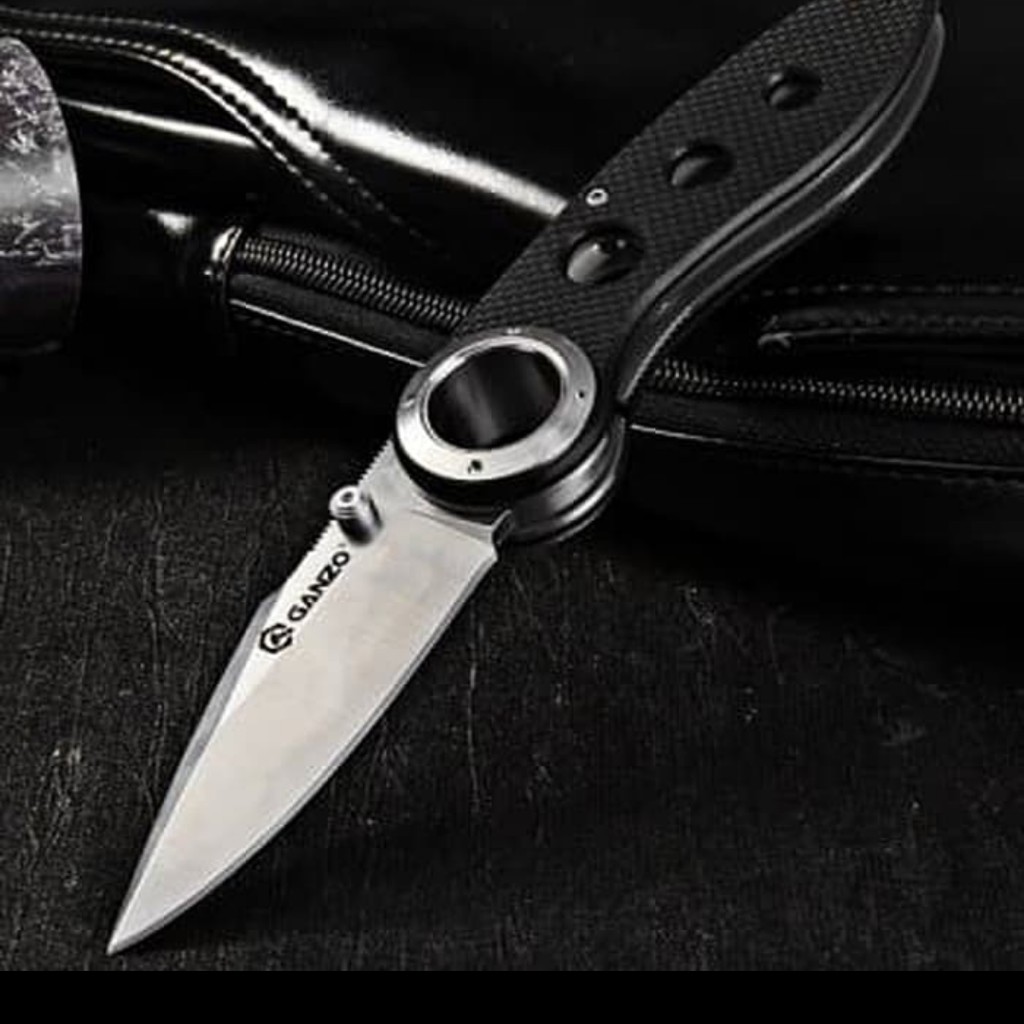 New Item Pisau Lipat Ganzo G708, Folding Knife, Pisau Exclusive Baru