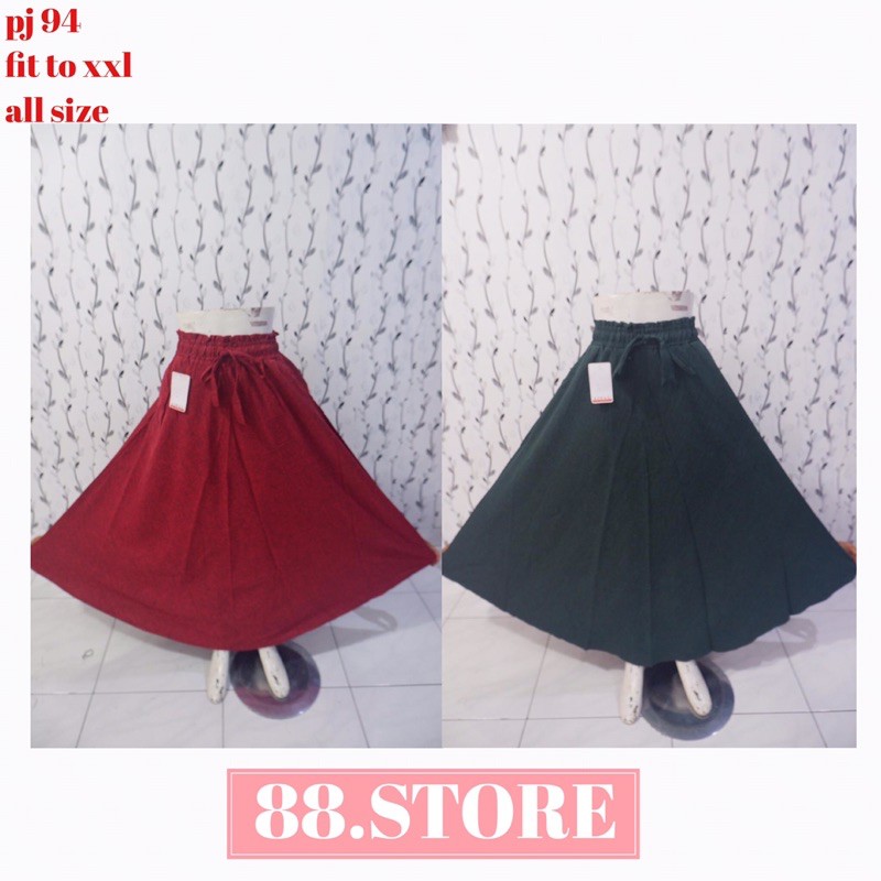 ROK WANITA MODEL PAYUNG