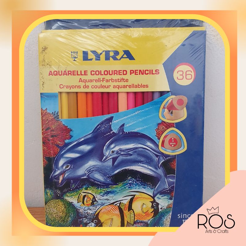 

PENSIL WARNA LYRA AQUARELLE isi 36 WARNA