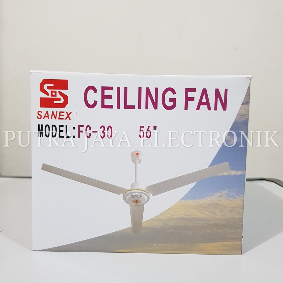 CEILING FAN 56 INCH SANEX / KIPAS ANGIN GANTUNG ATAP / LANGIT LANGIT