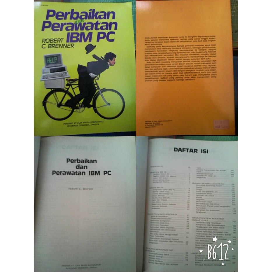 Perbaikan dan Perawatan IBM PC  by Robert C Brenner