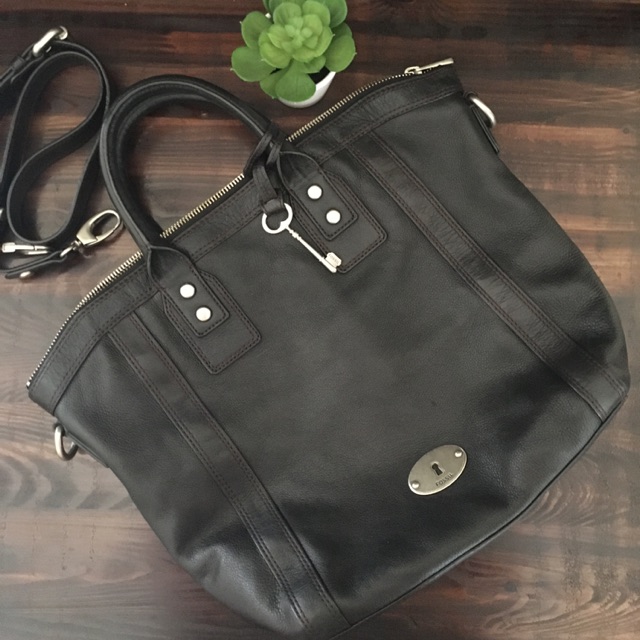 fossil maddox tote