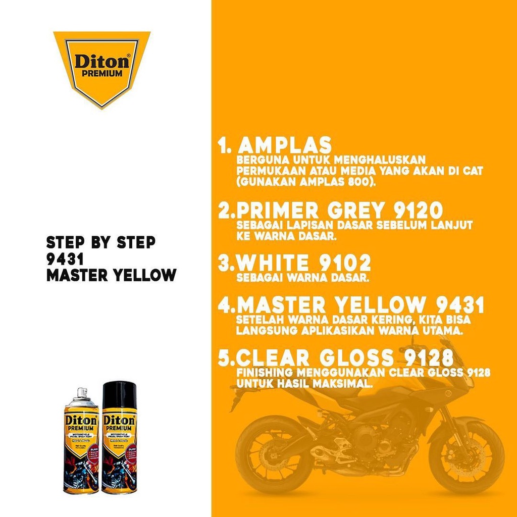 DITON PREMIUM Master Yellow 9431 400 ml