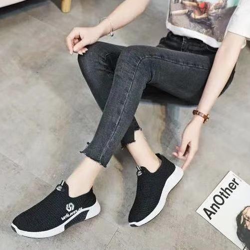 "CYM.26Au22e" Ceysa_ Sepatu Sneakers Wanita Sepatu Slip On Wanita Slip On Casual Import Sneakers Put