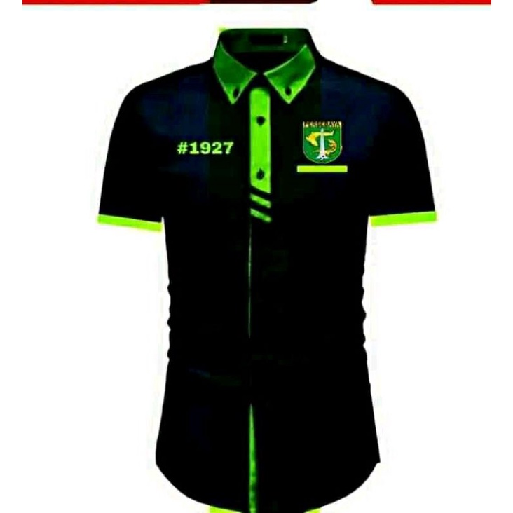 kemeja/hem bola persebaya