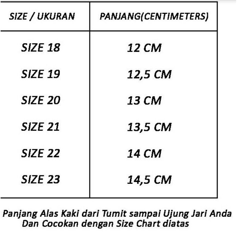 Home-ADESA Sandal Gunung Anak 2 Ban Dengan Tali Belakang Import