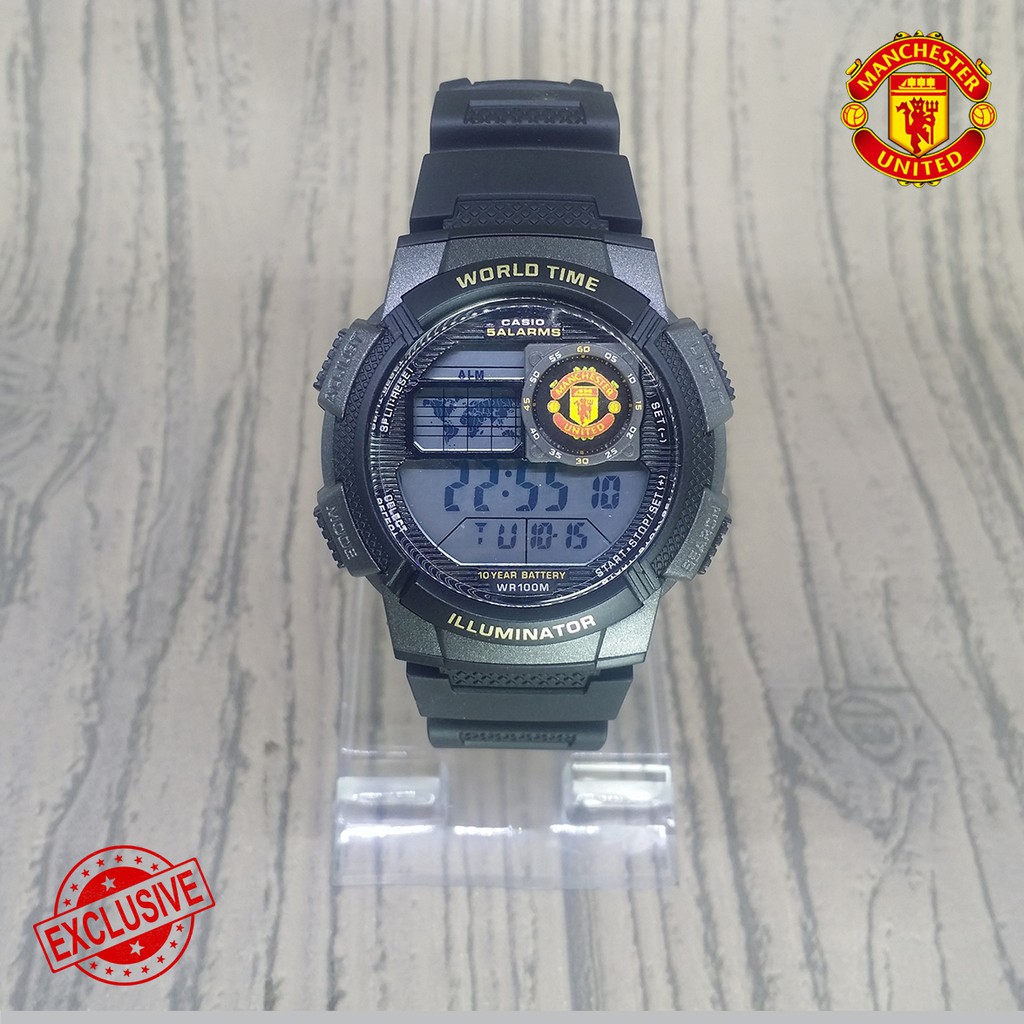 [SUPER EXCLUSIVE] JAM CASIO ILLUMINATOR MANCHESTER UNITED DIGITAL