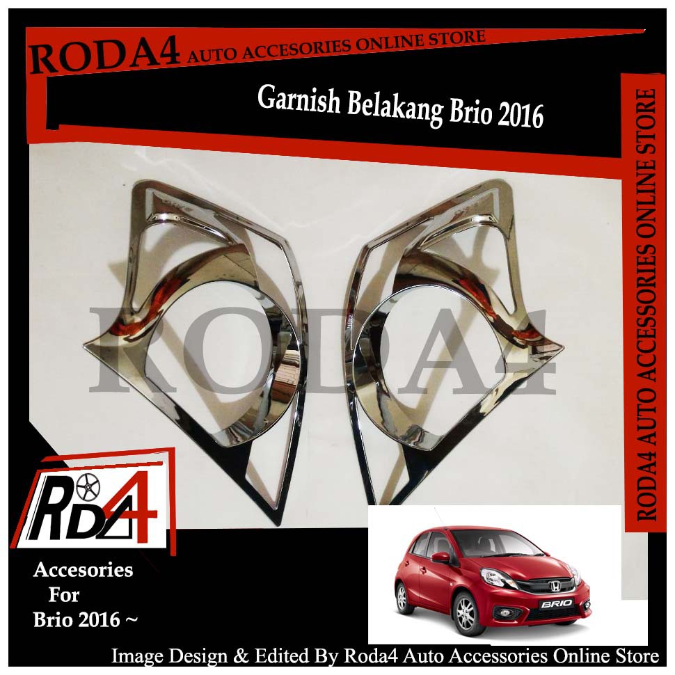 Garnish / List Lampu Belakang NEW Brio 2016