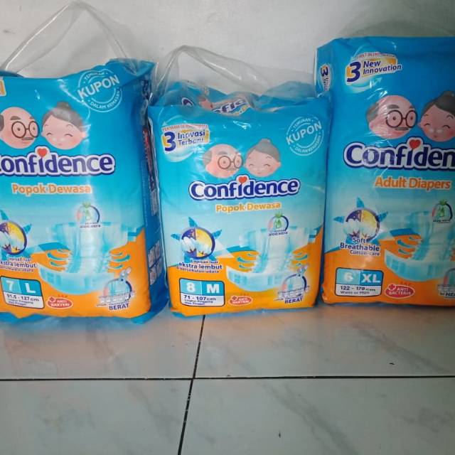 Popok dewasa confidence