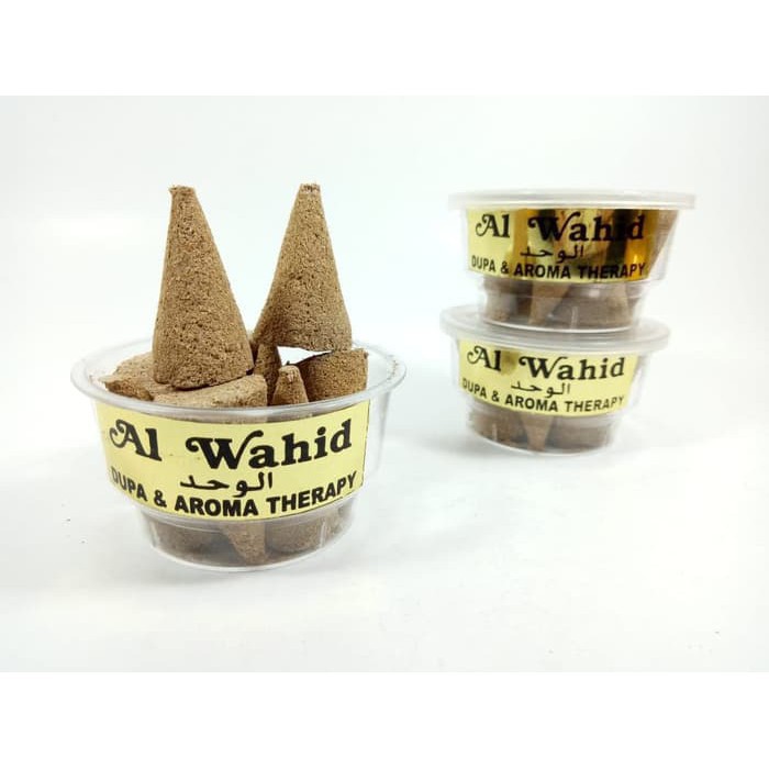 Bakhoor Dupa Arab Gahru Kerucut Al Wahid Incense Burner Buhur Bukhur
