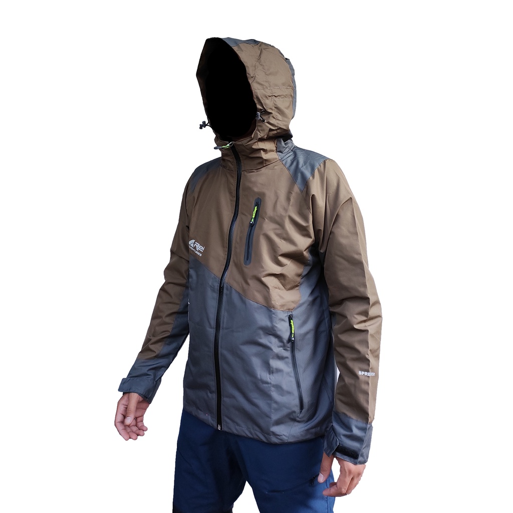 Jaket gunung REI outdoor - Jaket Outdor AREI adventure Concept spreader