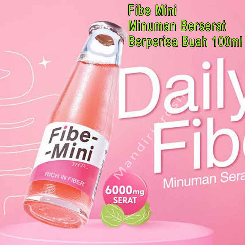 Minuman Berserat * Fibe Mini * Minuman Berperisa Buah * 100ml