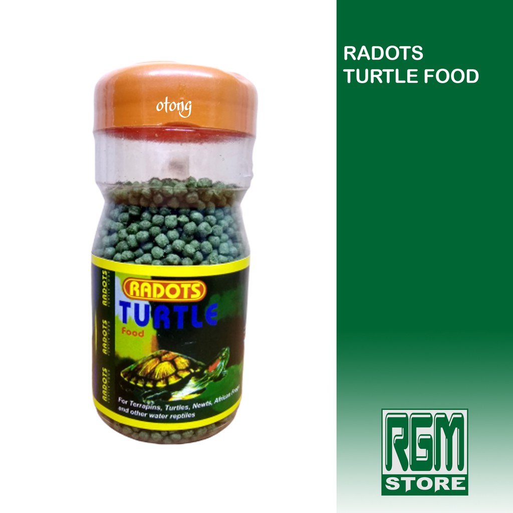 Radots turtle food makanan kurakura kura kura 100gr murah