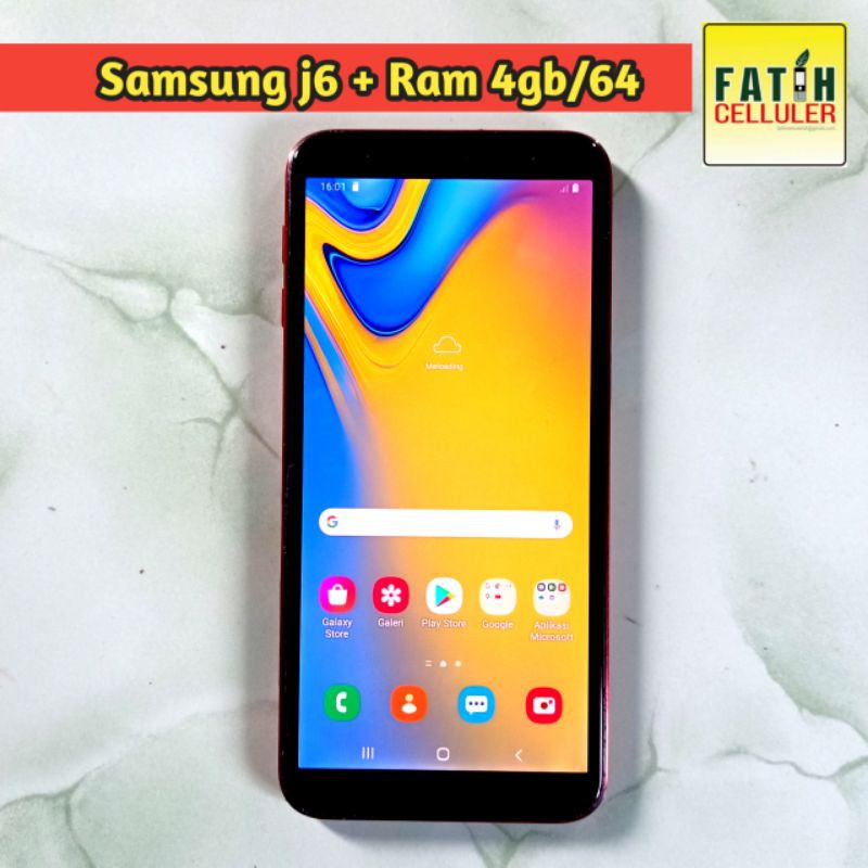samsung J6 + plus ram 4gb/64gb