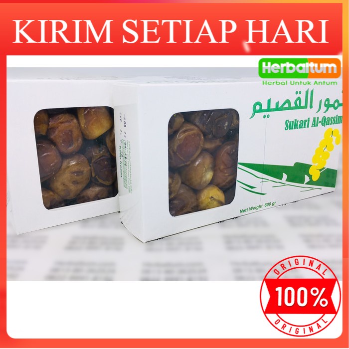 

Kurma Camilan Sukari | Korma Sukkari | Buah Sukary manis 600gr
