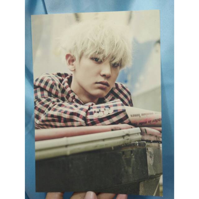 Rare Official postcard chanyeol LoveMeRight