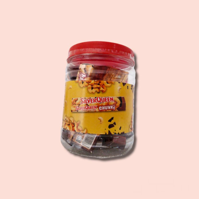 

Silverqueen Chunky Bar Jar / Toples ( 12 Biji x 33 gr )