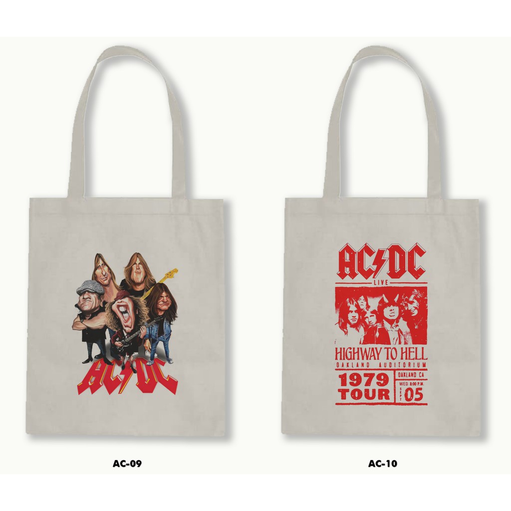 TOTE BAG RESLETING - AC/DC - ACDC