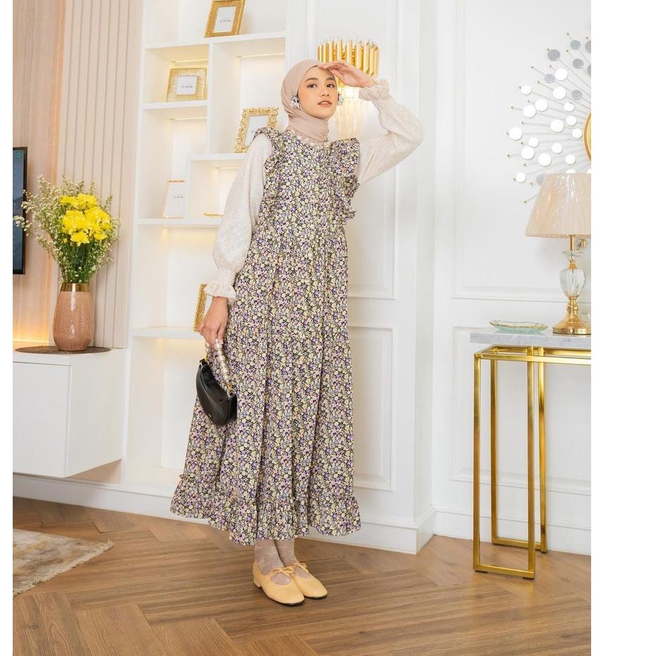 Top Produk.. Haidee & Orlin - Haura Dress (PILIH PATTERN)