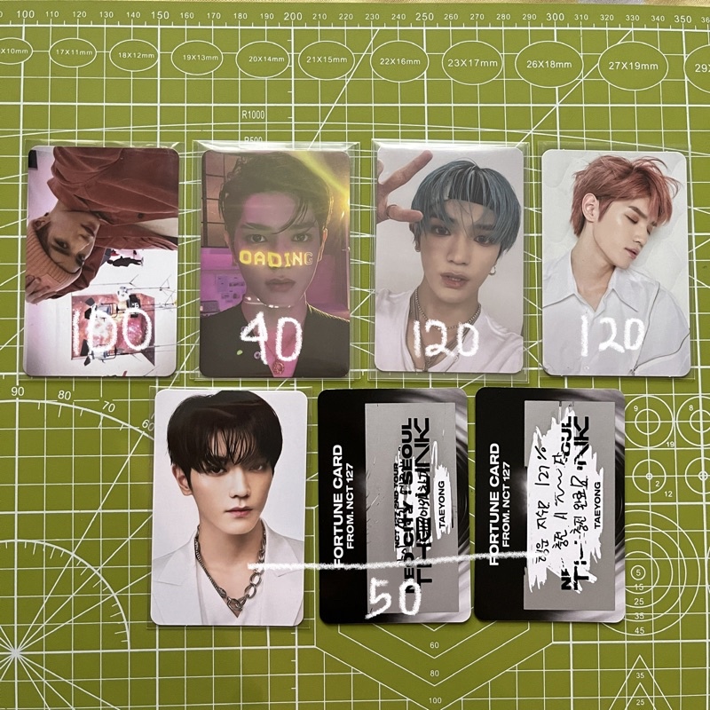 PC Taeyong empathy dream reality, ncit night loading, superm us ver jopping A, fanparty boboan, conc