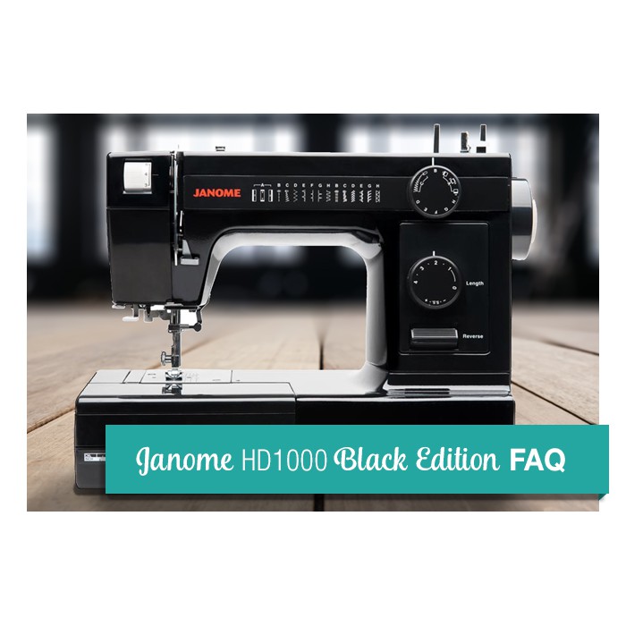 mesin jahit janome hd1000 black edition