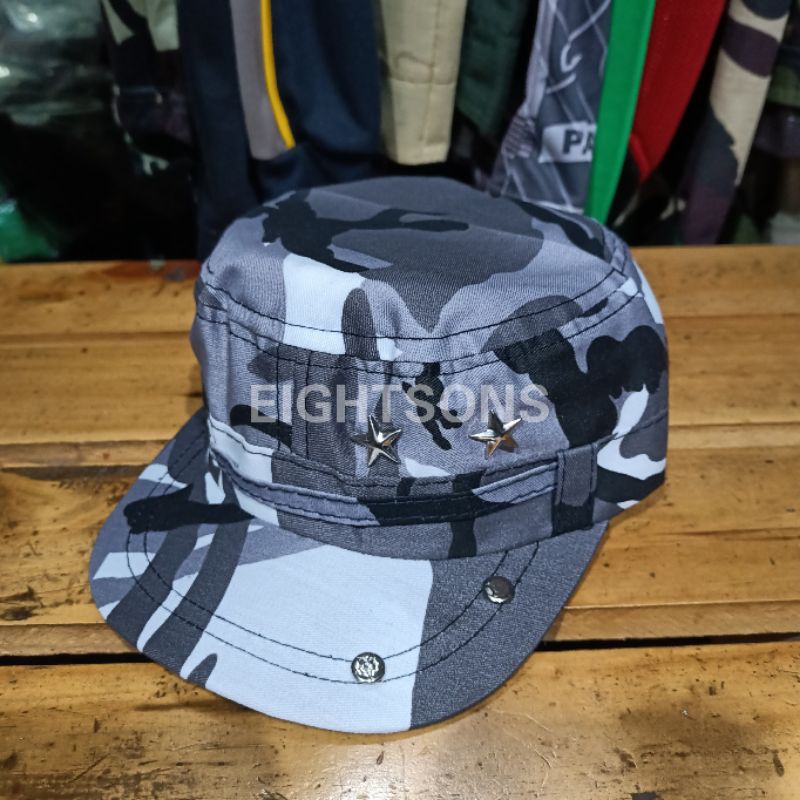 Topi Anak Tentara Doreng Loreng Army Tentara TNI Keren Murah-6
