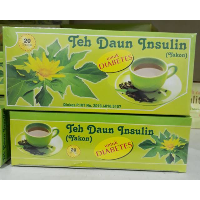 

Teh Daun Insulin diabetes daun yacoon obat kencing manis