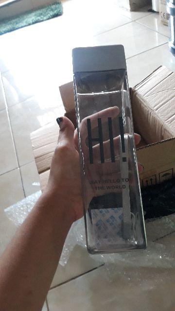 Pr119 Botol Minum Elegan Bpa Free Anti Bau Anti Pecah