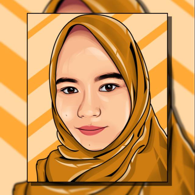 

Vector Wajah / Vector Vexel / Line Art / Kado Ultah