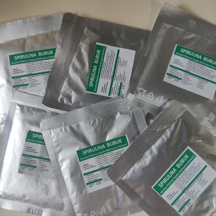 SPIRULINA BUBUK UNTUK IKAN HIAS 5gram