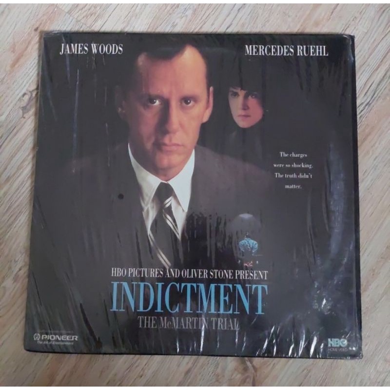 Kaset Laser disc James Woods Indictment