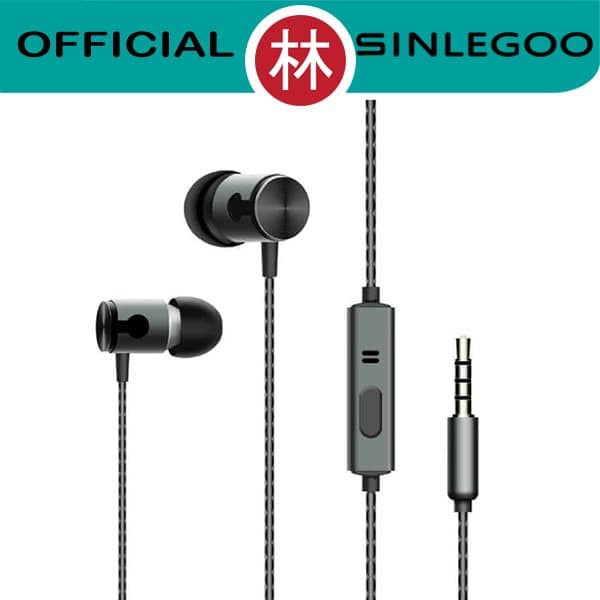 Sinlegoo XH-20 Metal Earphone Stereo Bass