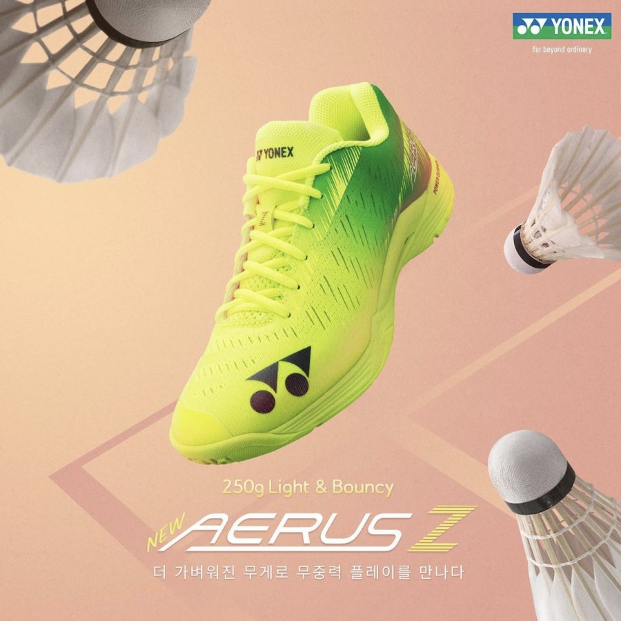Sepatu Yonex Aerus Z Yellow Original