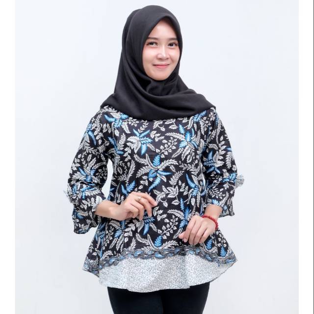 Atasan Batik Wanita / Atasan Batik Remaja / Blouse Batik Modern