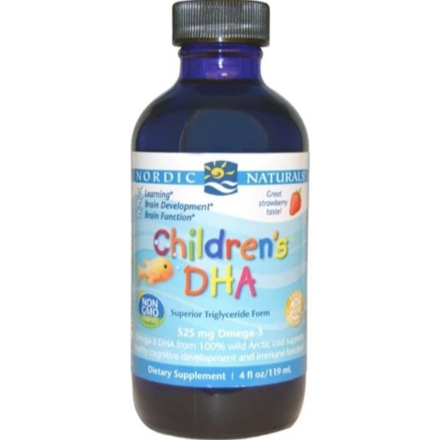 Nordic Naturals Natural Children's Childrens DHA Omega-3 Strawberry