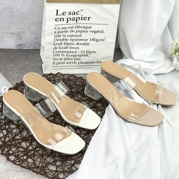 Heels wanita 1090 import realpict