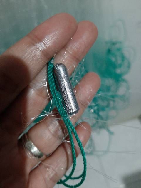 Jaring ikan siap pakai 3 lapis tinggi 1m panjang 50m jaring ikan murah jaring ikan bentang jaring