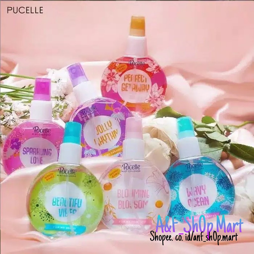 Pucelle Mist Cologne 150 ml - Jolly Rhythm / Wavy Oceanapia / Sparkling Love