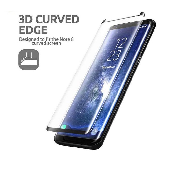 Tempered Glass FULL Samsung S7 Edge / S8 S9 / Note 9 8 FE - Screen Guard Anti Gores Kaca