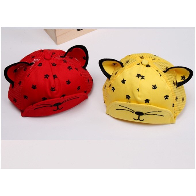 TOPI ANAK DENGAN MOTIF ANIMAL | TOPI MEOW