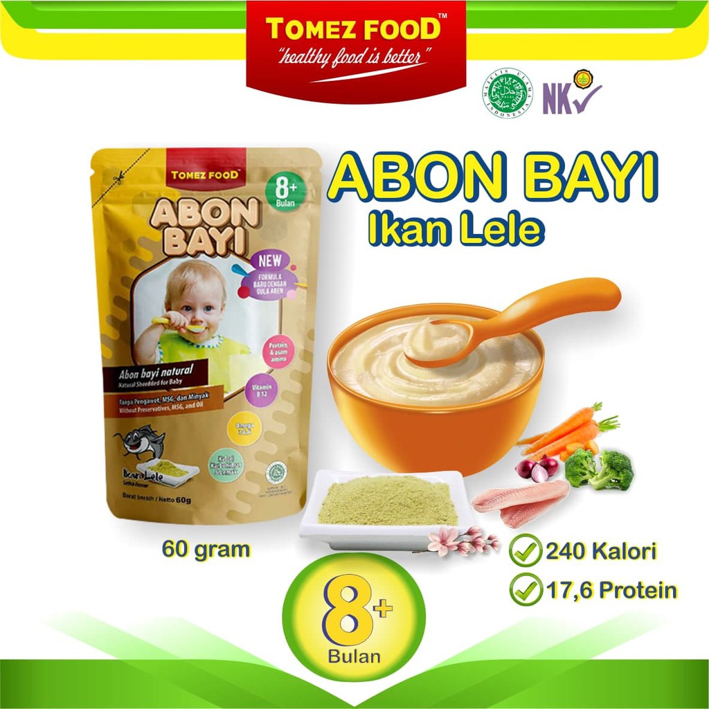 

ORIGINAL ABON IKAN LELE TOMEZ