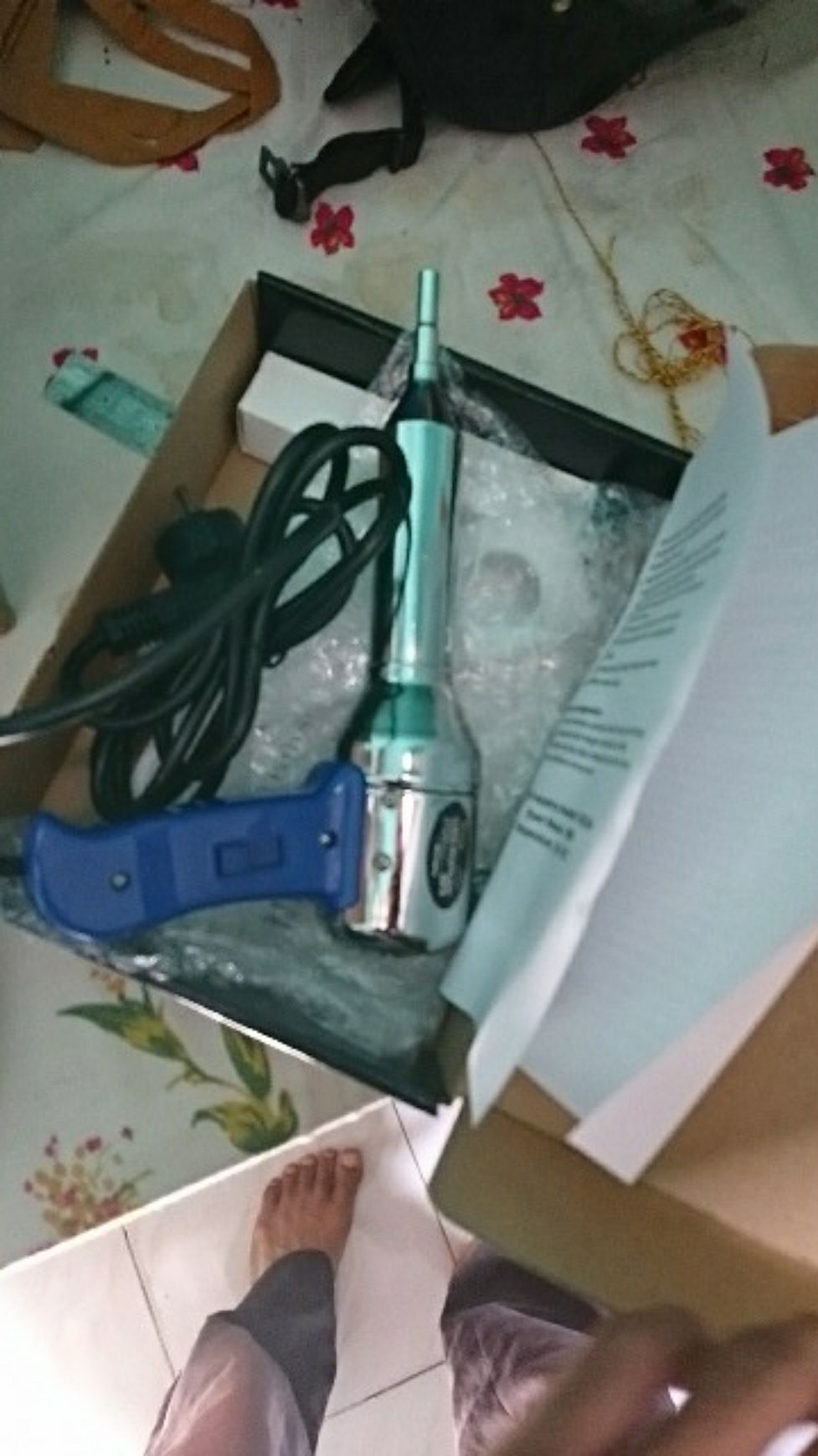 Plastic Welding Torch Gun - Hot Gun Plastik - Alat Las Plastik - Heat Gun Mollar