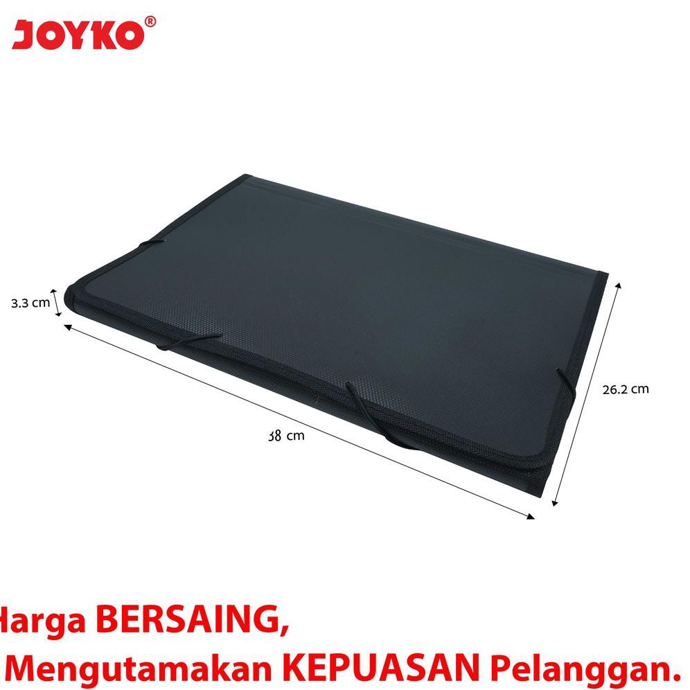 

Expanding File Joyko Ukuran Folio EF-2538 / Map Dompet Plastik Sekat Berkas Laporan F4 EF 2538 (ART.
