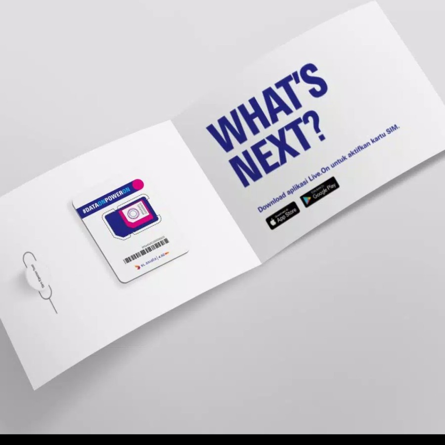 Kartu Perdana XL Live.On 12GB 20GB Bebas Pilih Nomor Live On 3G 4G Data Full 24Jam Anti Hangus