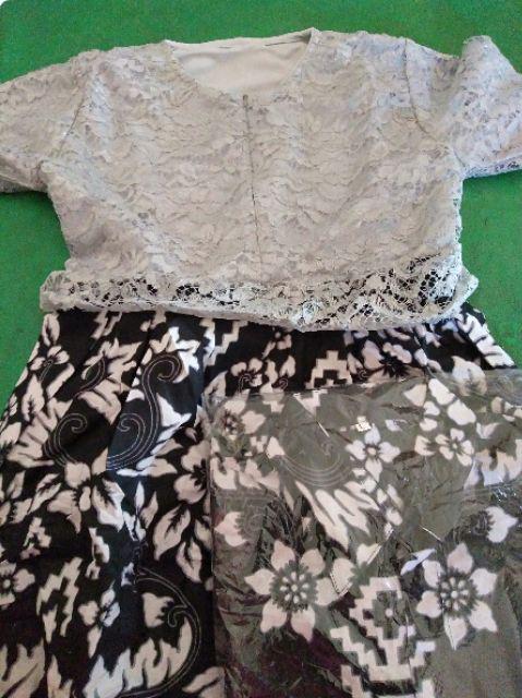 Maura Couple - Sania Ruffle Batik Couple Ori Ndoro Jowi Dnt Garansi Termurah Shopee - Kebaya Couple