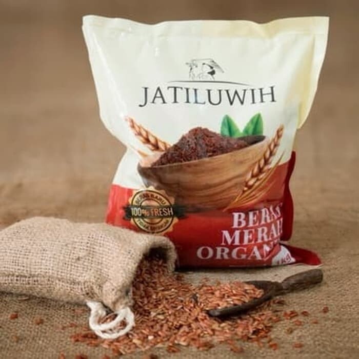 Beras Merah Organik / Organic Red Rice Jatiluwih Bali 1 kg / 1kg